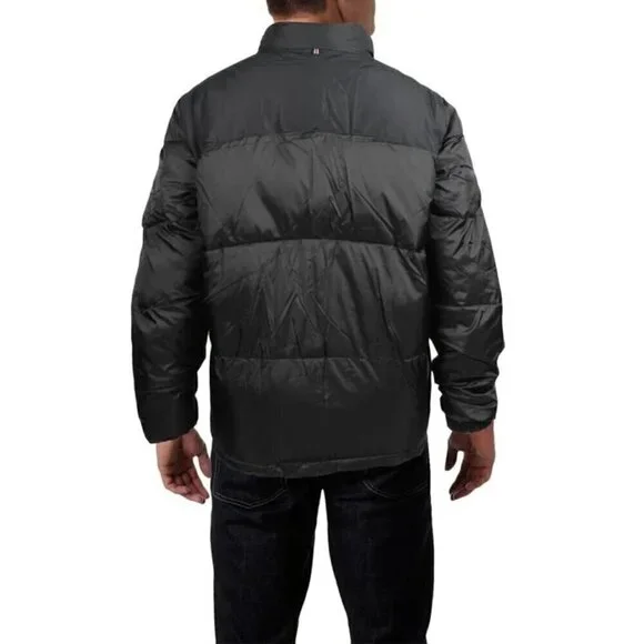 Men's London Fog XXL Dark Blue Quilted Puff Jacket Coat - Picture 2 of 3